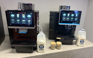 Office Coffee Machine - Milk pump vs Venturi System - comparison