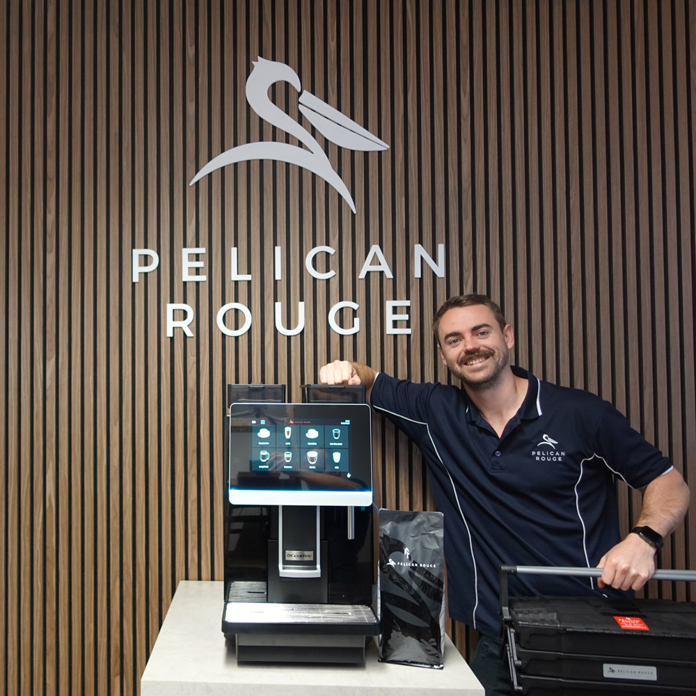 Pelican Rouge Office Package with Dr Coffee Coffee Bar Plus Coffee Machine with Service Support